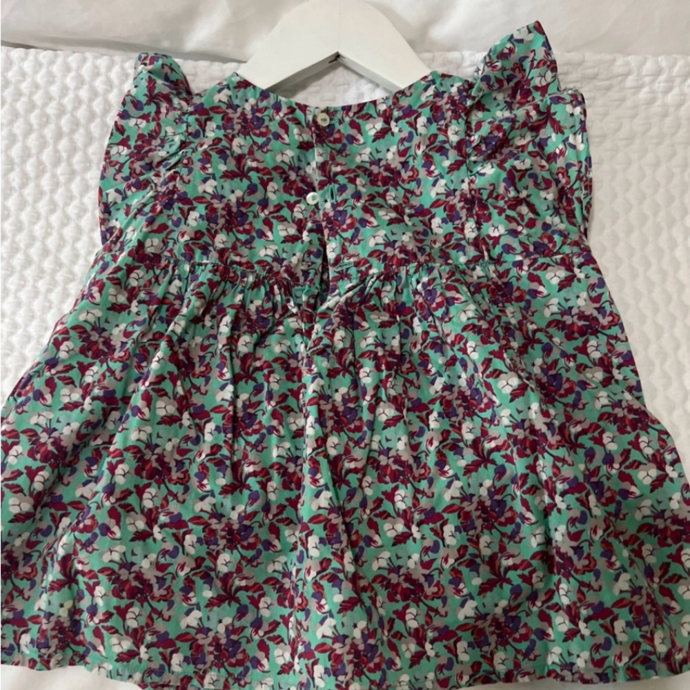 Flower pattern blouse - Picture 3 of 4